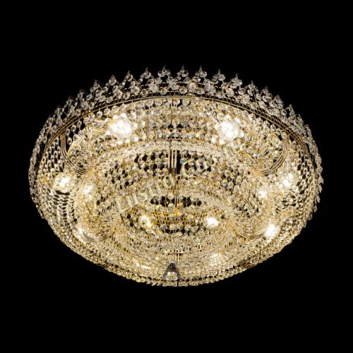 Люстра Двойное Кольцо Корона 700 мм в Кирове Гусь Хрустальный