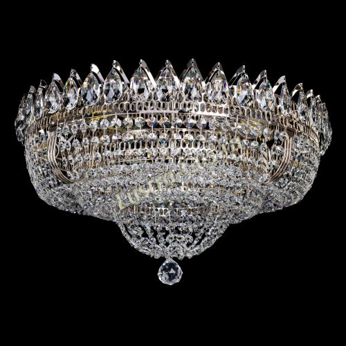 Люстра Двойное Кольцо Корона журавлик в Кирове Гусь Хрустальный