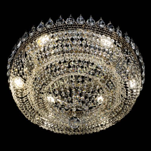 Люстра Двойное Кольцо Корона журавлик в Кирове Гусь Хрустальный