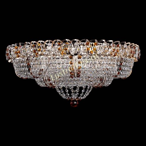 Люстра Двойное Кольцо Классика №6 чайная в Кирове Гусь Хрустальный