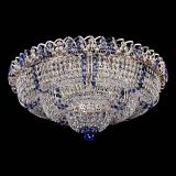 Люстра Двойное Кольцо Классика №6 синяя в Кирове