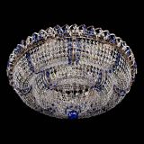 Люстра Двойное Кольцо Классика №6 синяя в Кирове