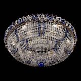 Люстра Двойное Кольцо Классика №6 синяя в Кирове