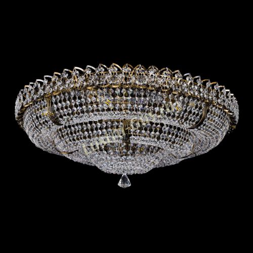 Люстра Двойное Кольцо Классика под бронзу в Кирове Гусь Хрустальный