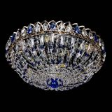 Люстра Двойной Купол синий в Кирове