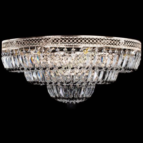 Люстра Двойное Кольцо Венеция черная в Кирове Гусь Хрустальный