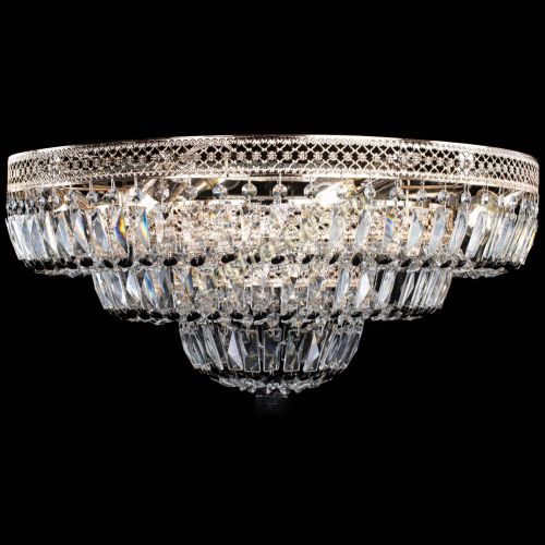 Люстра Двойное Кольцо Венеция черная в Кирове Гусь Хрустальный