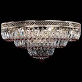 Люстра Двойное Кольцо Венеция красная в Кирове