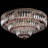 Люстра Двойное Кольцо Венеция красная в Кирове