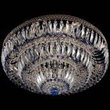 Люстра Двойное Кольцо Венеция синяя в Кирове