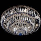 Люстра Двойное Кольцо Венеция синяя в Кирове