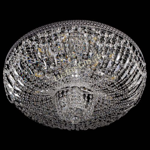 Люстра Эдна №8 (с плотным прилеганием к потолку) в Кирове Гусь Хрустальный