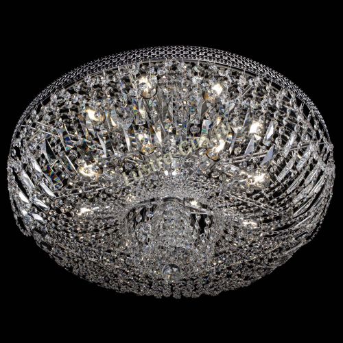 Люстра Эдна №8 (с плотным прилеганием к потолку) в Кирове Гусь Хрустальный