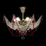Люстра Элина №2 красная в Кирове
