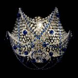 Люстра Элина №2 синяя в Кирове