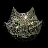 Люстра Элина №2 зеленая в Кирове