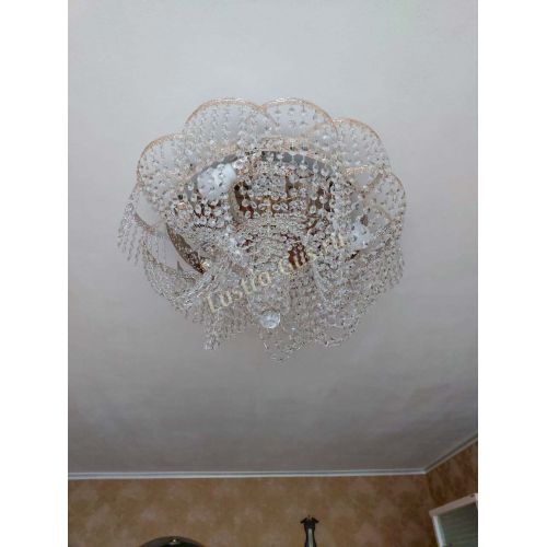 Люстра Есения Антик 600 мм в Кирове Гусь Хрустальный