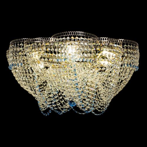 Люстра Есения голубая в Кирове Гусь Хрустальный