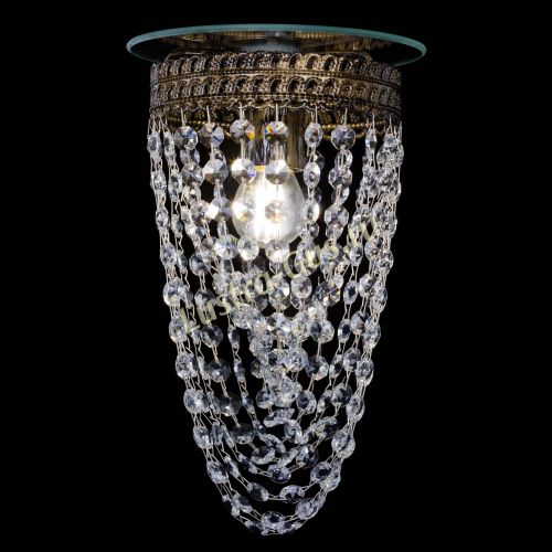 Люстра Флоренция №1 Водоворот под бронзу в Кирове Гусь Хрустальный