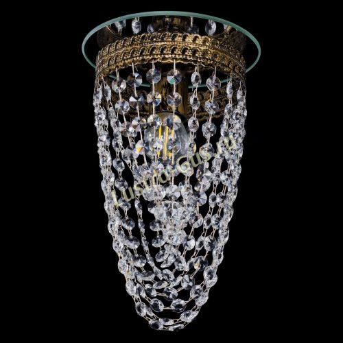 Люстра Флоренция №1 Водоворот под бронзу в Кирове Гусь Хрустальный