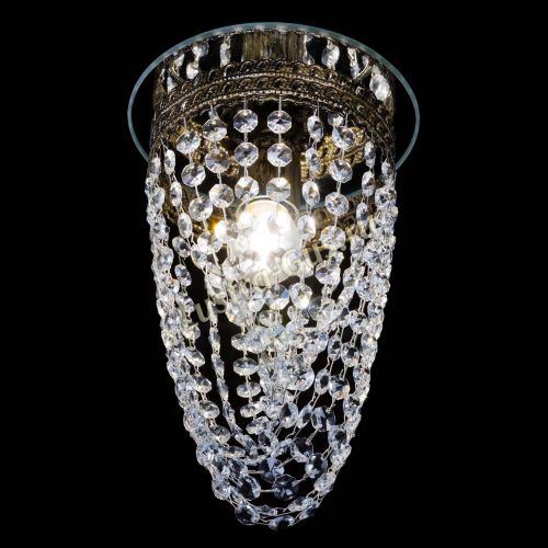 Люстра Флоренция №1 Водоворот под бронзу в Кирове Гусь Хрустальный