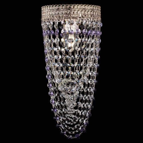 Люстра Флоренция №1 Водоворот фиолетовая в Кирове Гусь Хрустальный