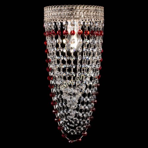 Люстра Флоренция №1 Водоворот красная в Кирове Гусь Хрустальный