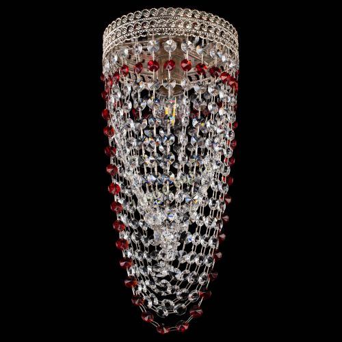 Люстра Флоренция №1 Водоворот красная в Кирове Гусь Хрустальный