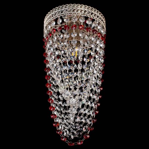Люстра Флоренция №1 Водоворот красная в Кирове Гусь Хрустальный