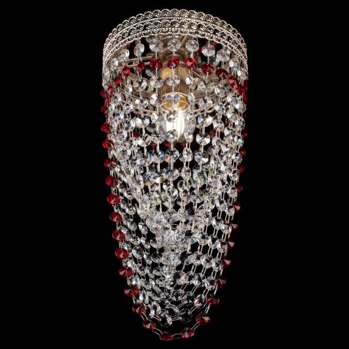 Люстра Флоренция №1 Водоворот красная в Кирове Гусь Хрустальный
