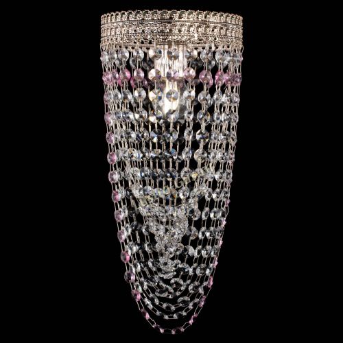 Люстра Флоренция №1 Водоворот розовая в Кирове Гусь Хрустальный