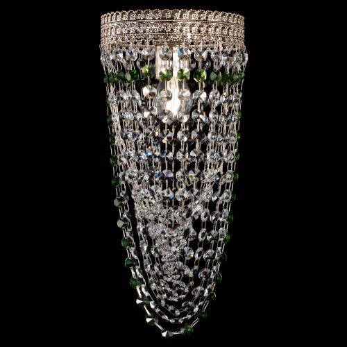 Люстра Флоренция №1 Водоворот зеленая в Кирове Гусь Хрустальный