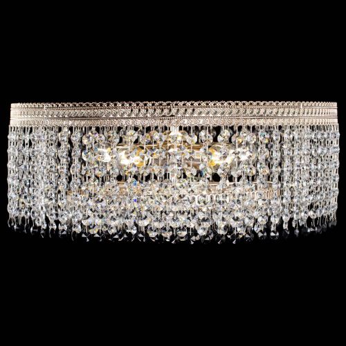 Люстра Флоренция капель оптикон черная в Кирове Гусь Хрустальный