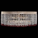 Люстра Флоренция капель оптикон красная в Кирове