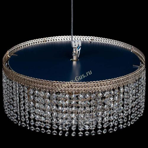 Люстра Флоренция капель оптикон фиолетовая в Кирове Гусь Хрустальный