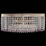 Люстра Флоренция капель оптикон розовая в Кирове