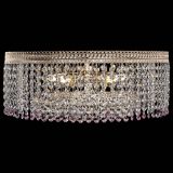 Люстра Флоренция капель оптикон розовая в Кирове