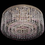 Люстра Флоренция капель оптикон розовая в Кирове