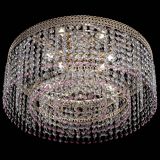 Люстра Флоренция капель оптикон розовая в Кирове