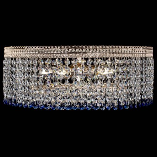 Люстра Флоренция капель оптикон синяя в Кирове Гусь Хрустальный