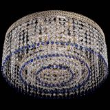 Люстра Флоренция капель оптикон синяя в Кирове