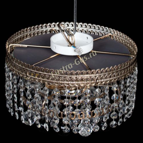 Люстра Флоренция шар №2 черная в Кирове Гусь Хрустальный
