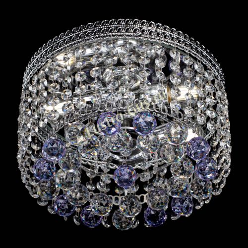 Люстра Флоренция шар №2 фиолетовая в Кирове Гусь Хрустальный