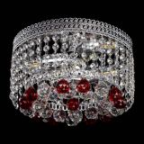 Люстра Флоренция шар №2 красная в Кирове