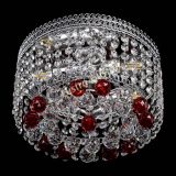 Люстра Флоренция шар №2 красная в Кирове