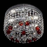 Люстра Флоренция шар №2 красная в Кирове