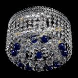 Люстра Флоренция шар №2 синяя в Кирове