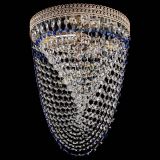 Люстра Флоренция Водоворот синяя в Кирове