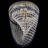 Люстра Флоренция Водоворот синяя в Кирове