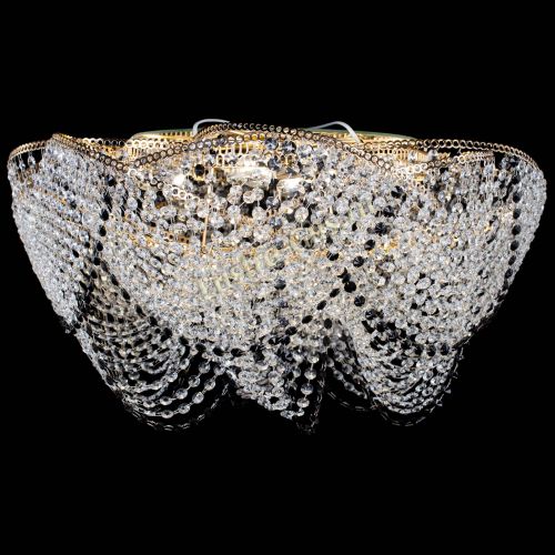 Люстра Галактика №4 черная в Кирове Гусь Хрустальный